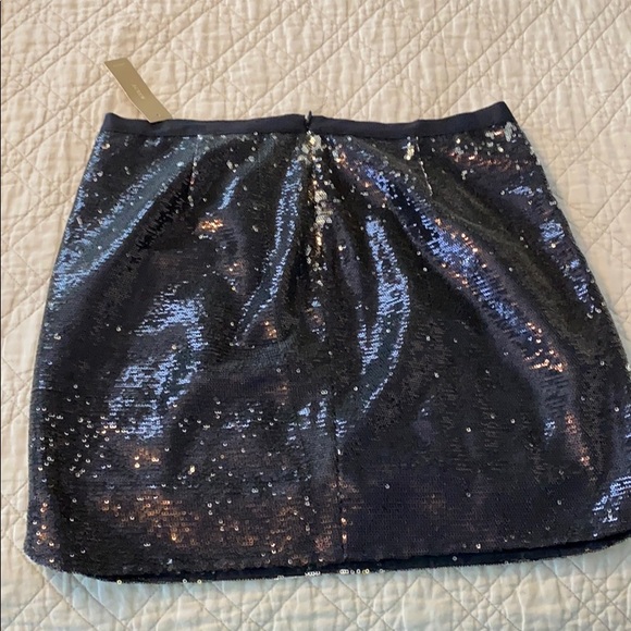 J. Crew blue sequin skirt! Gorgeous! - Picture 2 of 3